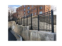 <b>Steel Stacked Fence at Columiba Hills</b>